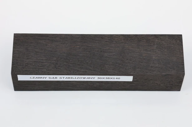 Czarny Dąb Black Oak stabilizowane drewno na rękojeść noża stabilized wood for knife