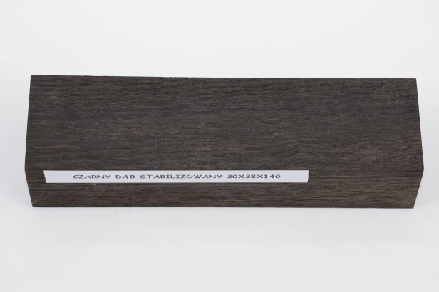Czarny Dąb Black Oak stabilizowane drewno na rękojeść noża stabilized wood for knife