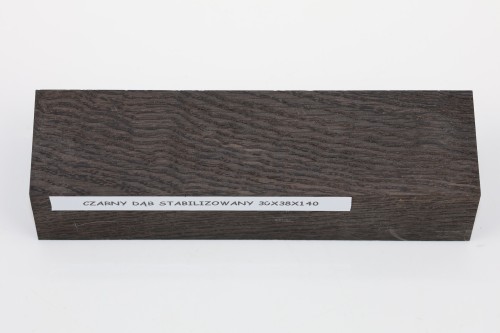 Czarny Dąb Black Oak stabilizowane drewno na rękojeść noża stabilized wood for knife