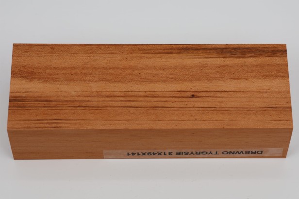 Drewno tygrysie Tigerwood na rękojeść noża