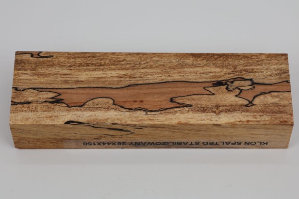 Klon spalted stabilizowany drewno na rękojeść Virgin Wood