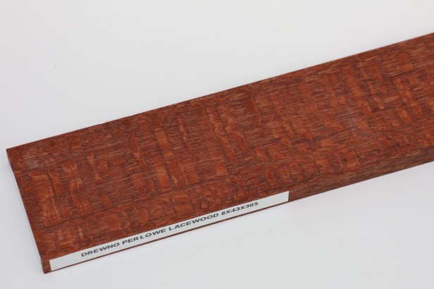 Drewno perłowe Lacewood Leopardwood listwa drewniana