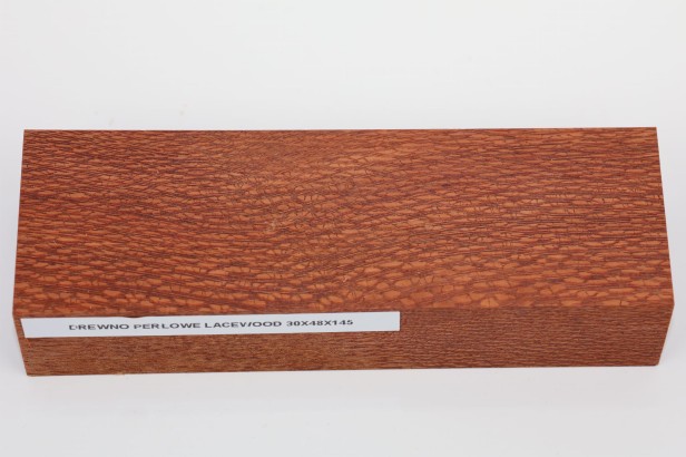 Drewno perłowe Lacewood Leopardwood na rękojeść noża