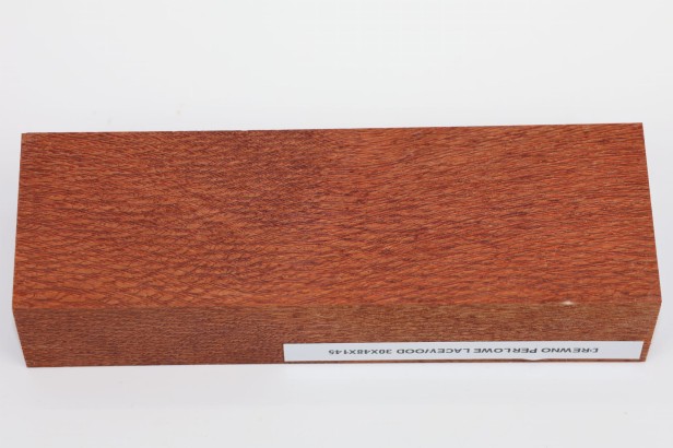 Drewno perłowe Lacewood Leopardwood na rękojeść noża