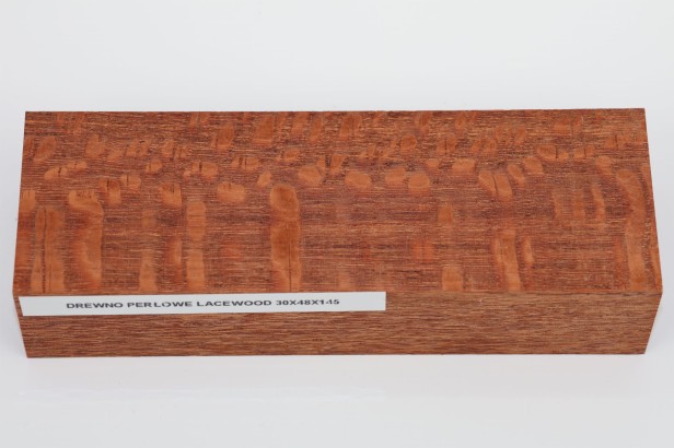 Drewno perłowe Lacewood Leopardwood na rękojeść noża