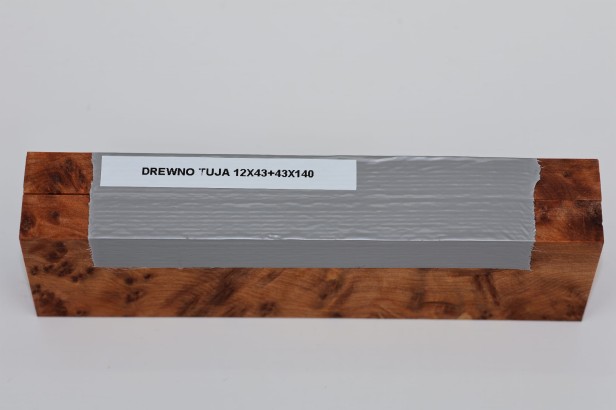 Thuya Burl czeczot drewno na rękojeść okładki drewniane