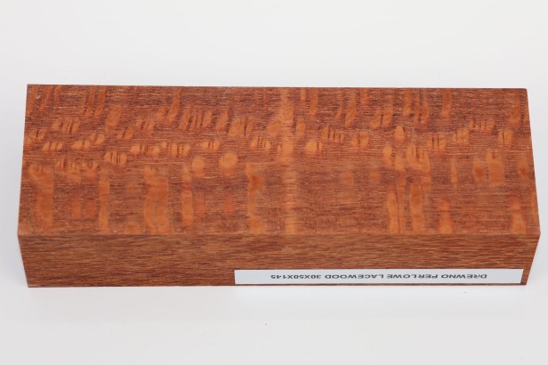Drewno perłowe Lacewood Leopardwood na rękojeść noża