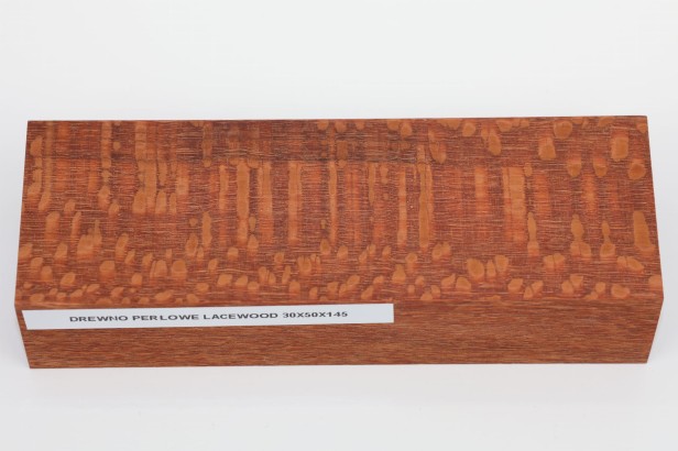 Drewno perłowe Lacewood Leopardwood na rękojeść noża