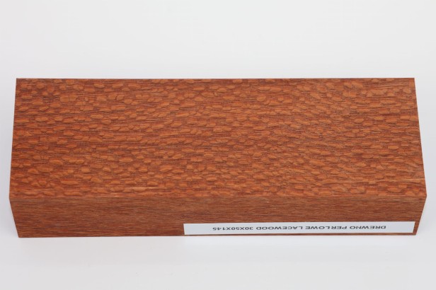 Drewno perłowe Lacewood Leopardwood na rękojeść noża