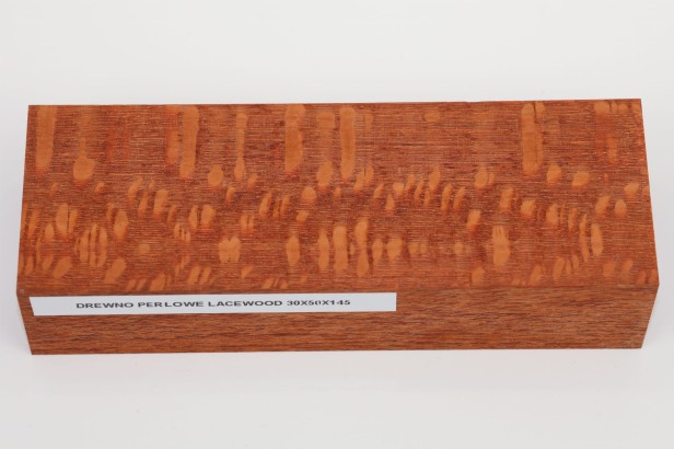 Drewno perłowe Lacewood Leopardwood na rękojeść noża