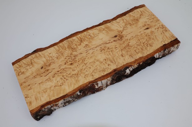 Brzoza Karelska czeczot deska drewniana drewno na rękojeść noża lub biżuterię