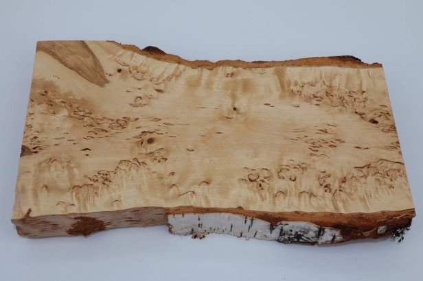 Brzoza Karelska czeczot deska drewniana drewno na rękojeść noża lub biżuterię