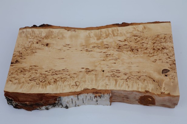 Brzoza Karelska czeczot deska drewniana drewno na rękojeść noża lub biżuterię