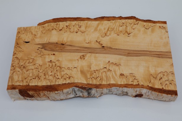 Brzoza Karelska czeczot deska drewniana drewno na rękojeść noża lub biżuterię