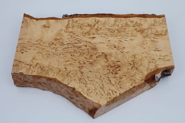 Brzoza Karelska czeczot deska drewniana drewno na rękojeść noża lub biżuterię