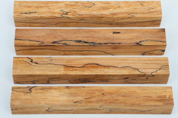 Jesion spalted stabilizowany drewno do toczenia na długopis pen blank