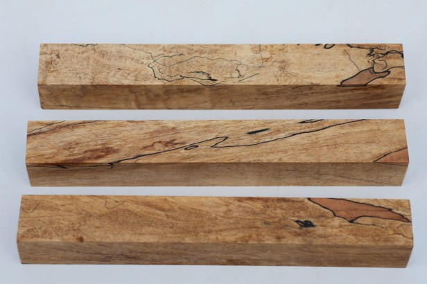 Klon spalted stabilizowany drewno do toczenia na długopis pen blank