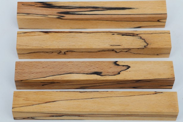 Buk spalted stabilizowany drewno do toczenia na długopis pen blank