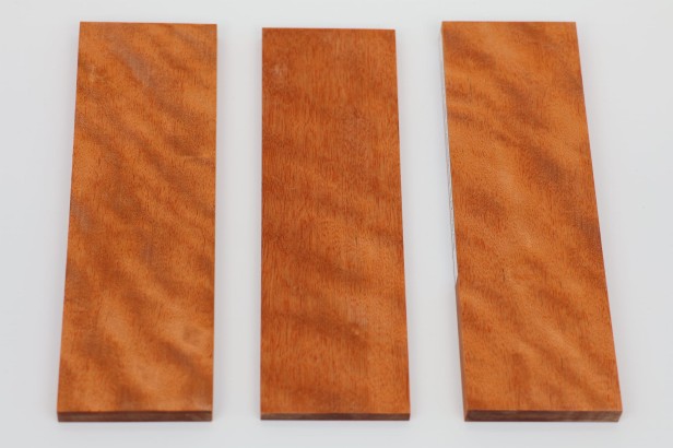 Brzoza flame fala bursztynowy brąz stabilizowane drewno na biżuterię