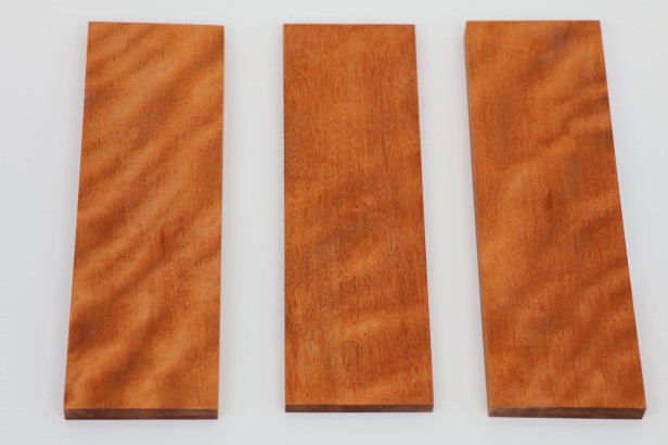 Brzoza flame fala bursztynowy brąz stabilizowane drewno na biżuterię