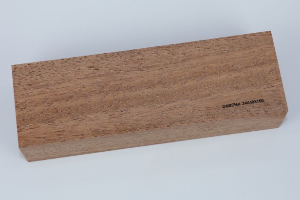 Dabema wood for knife handle