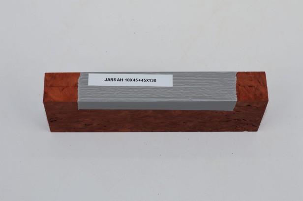 Jarrah drewno na rękojeść noża okładki drewniane