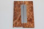 Kamfora czeczot camphor burl drewno na rękojeść noża okładki drewniane wood for knife