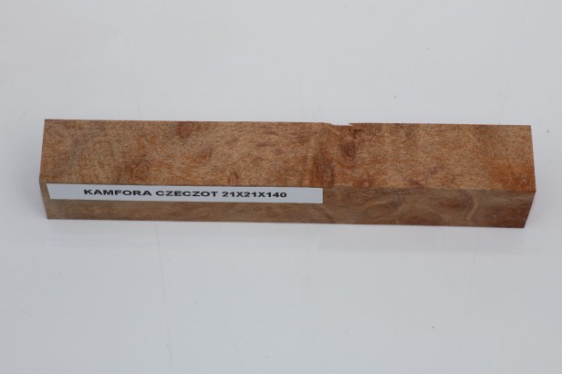 Kamfora czeczot camphor burl wood drewno do toczenia na długopis pen blank
