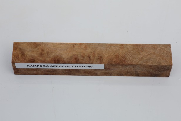 Kamfora czeczot camphor burl wood drewno do toczenia na długopis pen blank