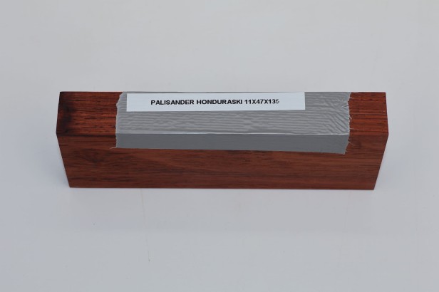 Palisander honduraski drewno na rękojeść noża okładki drewniane