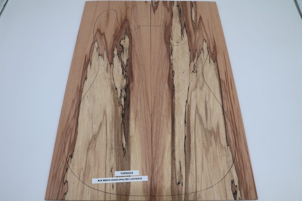 Buk Beech Wood spalted drewniany top na gitarę guitar top